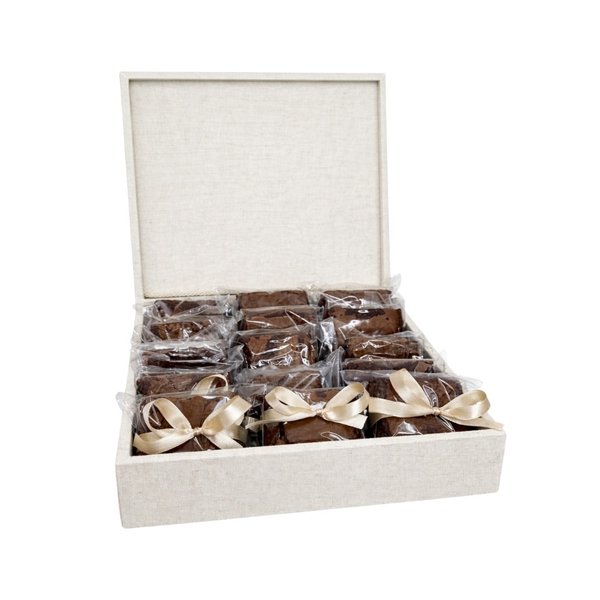 Caixa Presente de Brownies Gourmet