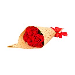 Imagem de Buquê de 7 Rosas Vermelhas Artificiais 