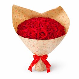 Imagem de Buquê de 15 Rosas Vermelhas Artificiais