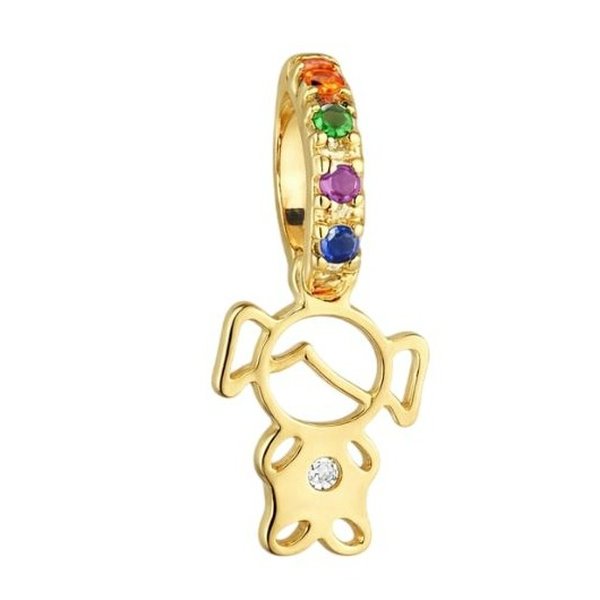 Pingente Filha Banhado a Ouro 18k