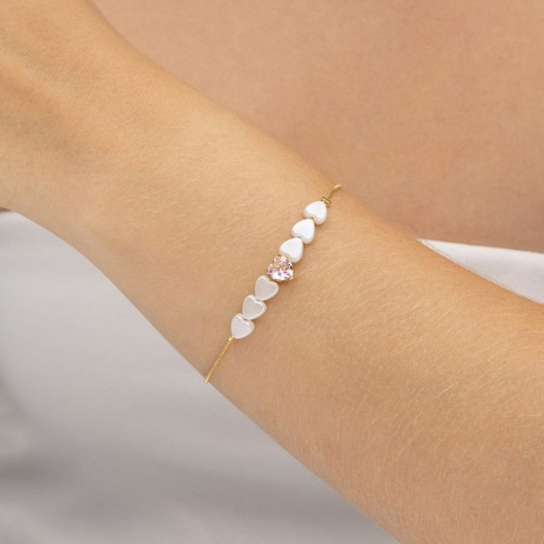 Kit Presente Pulseira Banhada A Ouro 18k E Caixa
