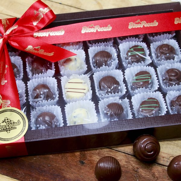 Caixa de Bombons Requinte com 20 Bombons