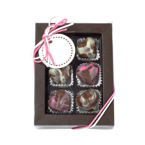 Caixa com MIni Corações 