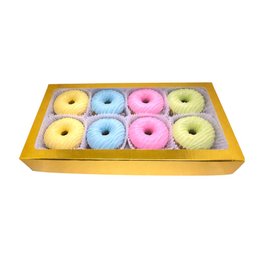 Imagem de Caixa com 8 Mini Cake Donuts Candy Colors