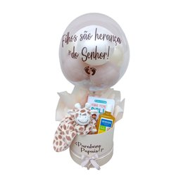 Imagem de Box Baby Girafinha - Naninha Buba, Bíblia e Shampoo 