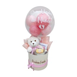 Imagem de Box de Luxo Bem-Vinda ao Mundo + Caneca e Chá p/ Mamãe