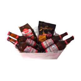 Imagem de Cesta de Cervejas Budweiser