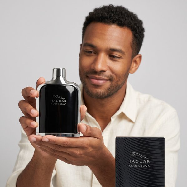 Perfume Masculino Jaguar Classic Black EDT 100 ml