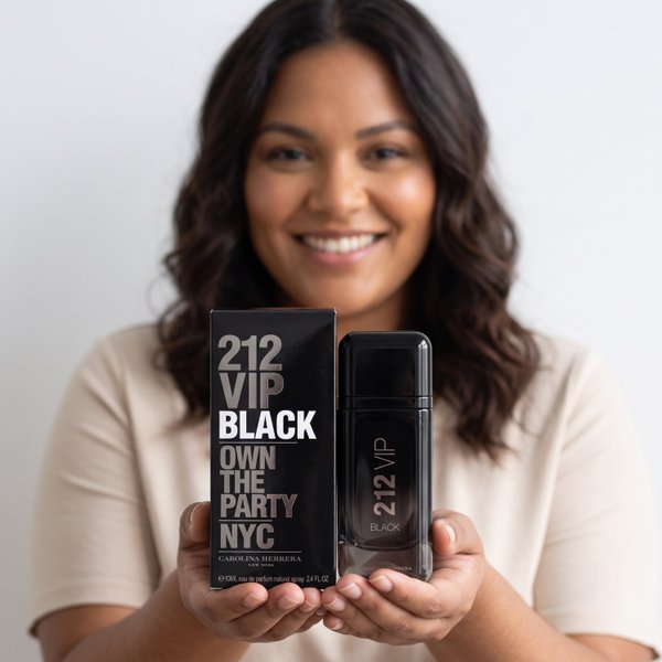 Perfume Masculino CH 212 Vip Black EDP 100 ML