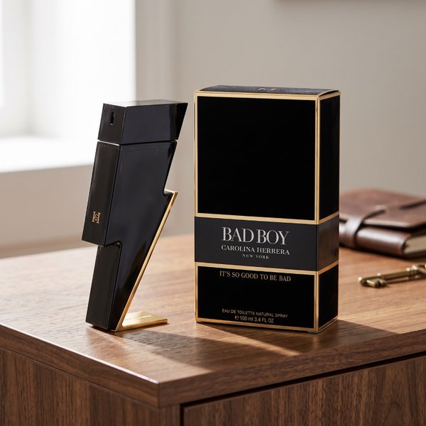 Perfume masculino Carolina Herrera Bad Boy EDT 100 ml
