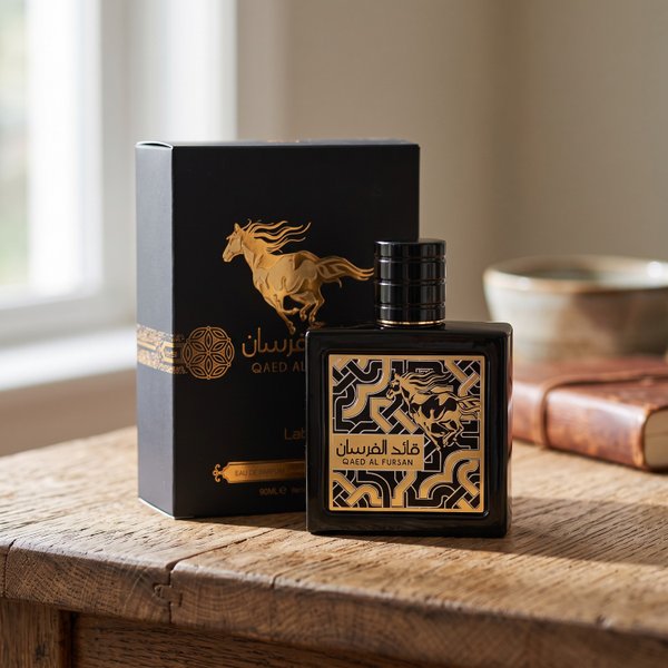 Perfume unissex Qaed Al Fursan Lattafa EDP 90 ml