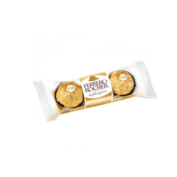 Chocolate Ferrero Rocher com 3 Bombons 