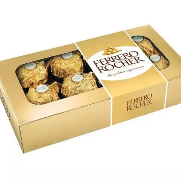 Chocolate Ferrero Rocher com 8 Bombons 