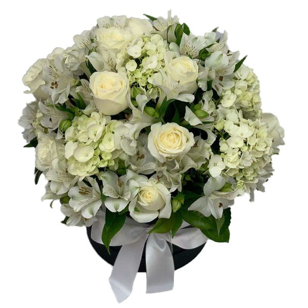 Arranjo Mix de Flores Brancas