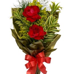 Imagem de Ramalhete de duas Rosas colombianas