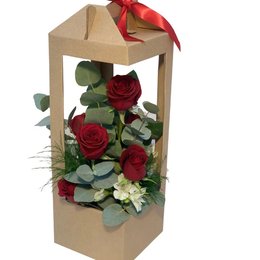 Imagem de Duo Seis Rosas Vermelhas 