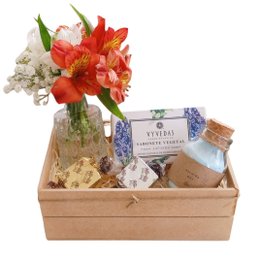 Imagem de Cesta Bem Estar Sabonete & Escalda Pés