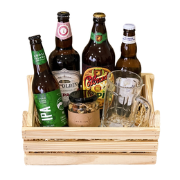 Imagem de Cesta Cervejas Artesanais & Nuts