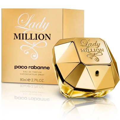 Lady Million Paco Rabanne EDP 80ml - Feminino