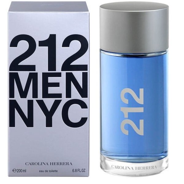 212 Men Carolina Herrera EDT 200ml Perfume Masculino