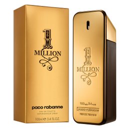 Imagem de 1 Million Paco Rabanne Eau Toilette 100ml Masculino