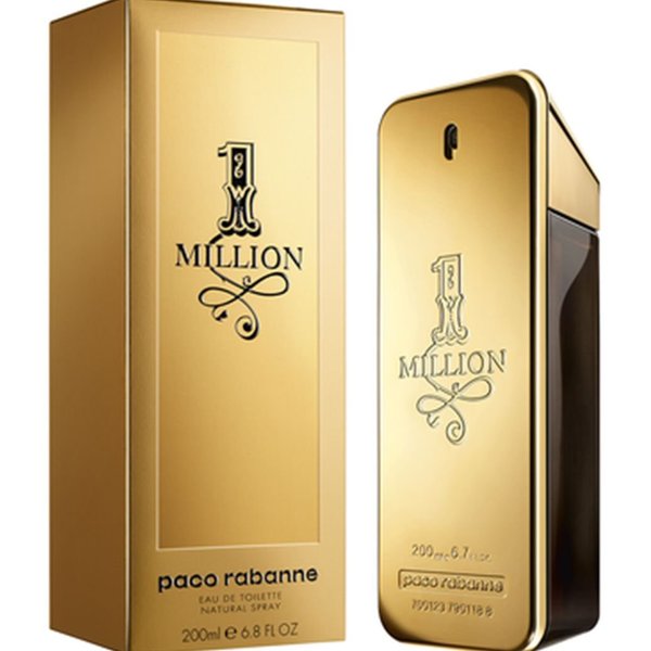 1 Million Paco Rabanne Eau Toilette 200ml Masculino