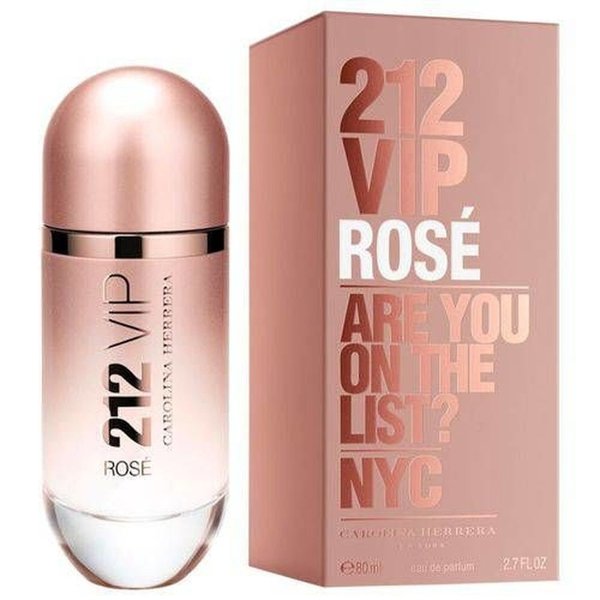 212 Vip Rosé Carolina Herrera Eau Parfum 80ml Feminino