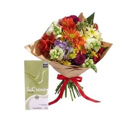 Imagem de Buquê Harmonia Com Barra Chocolate Pistache LaCreme