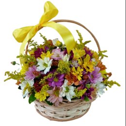 Imagem de Cesta de Flores do Campo P