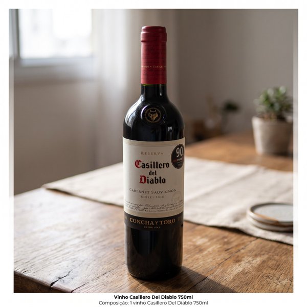 Vinho Casillero Del Diablo 750ml
