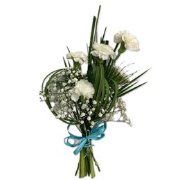 Imagem de Buquê de Cravos Brancos 