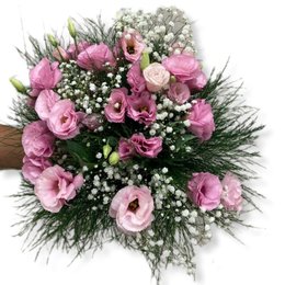 Imagem de Buquê de Lisianthus Rosa 