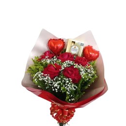 Imagem de Buquê de Rosas Vermelhas Apaixonado