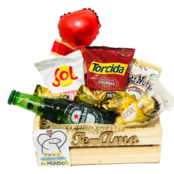 Kit Com cerveja e Aperitivos Pai! 