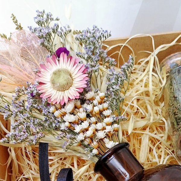 Cesta Para Presente Luz do Jardim