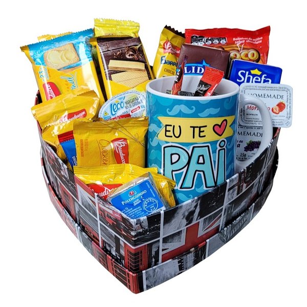 Cesta Box Café Manhã Pai Feliz 