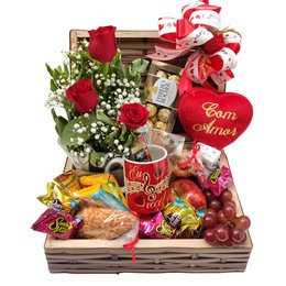 Imagem de Café Bom Dia Amor E Rosas