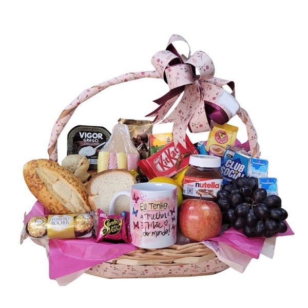 Cesta Café Parabéns Mãe (G)