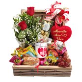 Baú Bom Dia Mãe Com Rosas