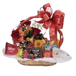 Imagem de  Cesta Manhã Com Muito Amor