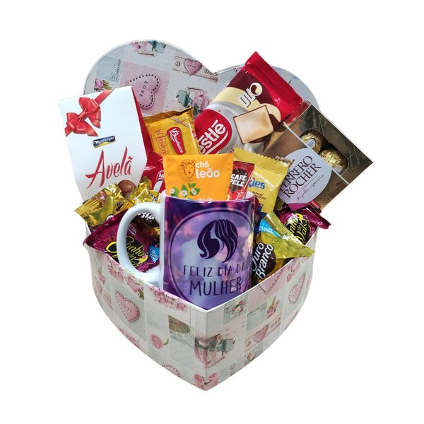 Cesta Feliz Dia Da Mulher 