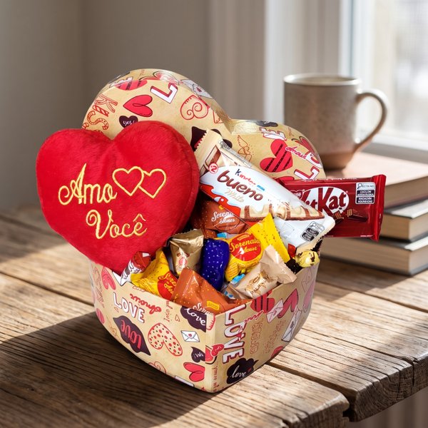 Box Amor e Chocolate