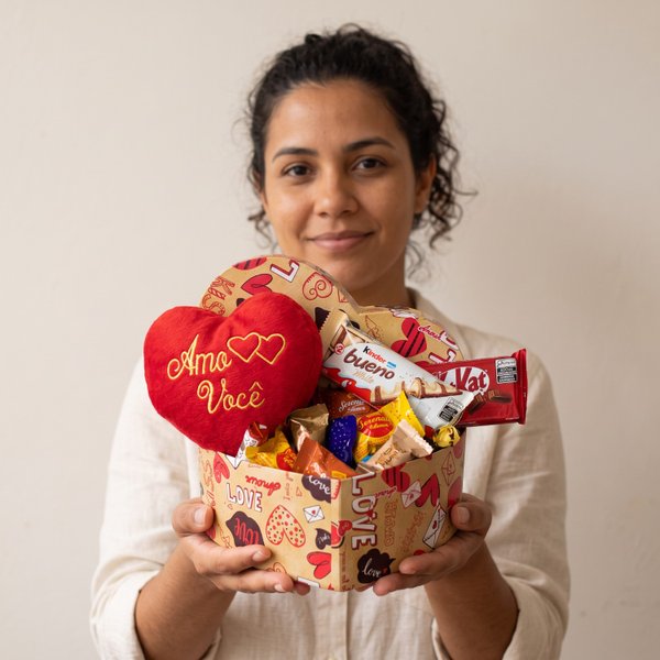 Box Amor e Chocolate