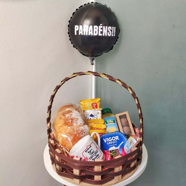 Cesta de Café da Manhã Presente de Aniversário