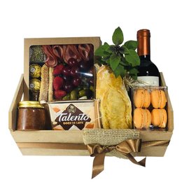 Imagem de Cesta de Queijo Vinho Frios e Delicias