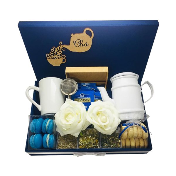 Cesta Chá Felicidade Premium