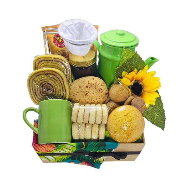 Cesta de Café Afeto Alegrias da Roça