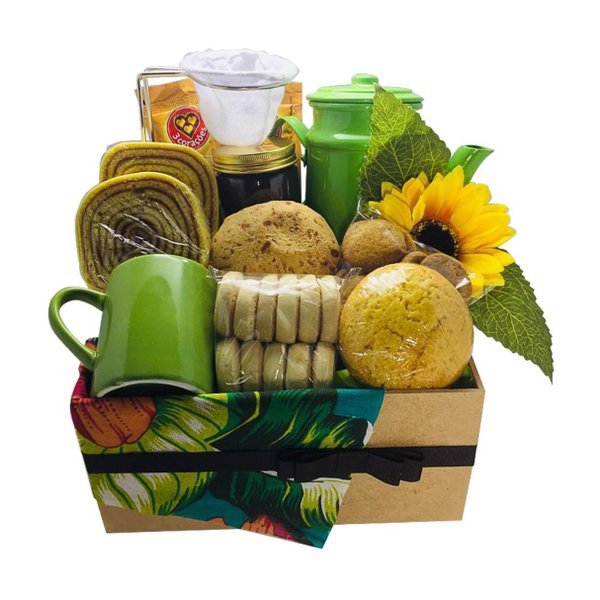 Cesta de Café Afeto Alegrias da Roça