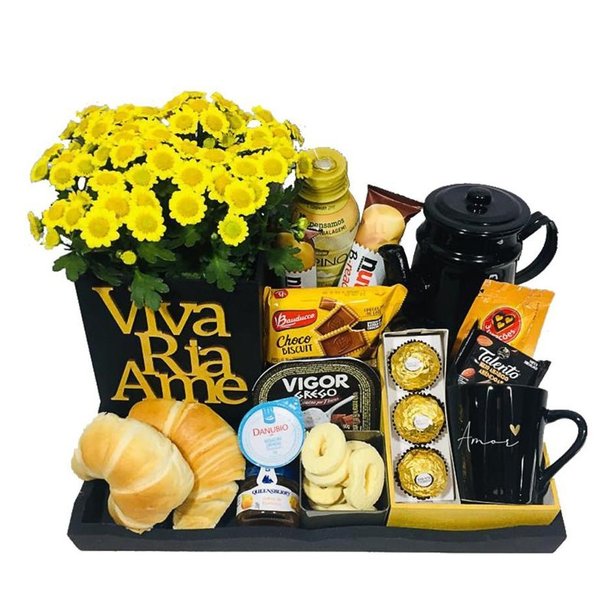 Cesta Café Amanhecer Especial Super Luxo