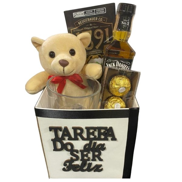 Cesta Mãe Fofura e Jack Daniels